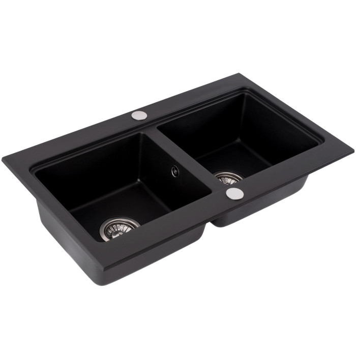 Кухонна мийка Rea Caddy black (ZLE-00132)