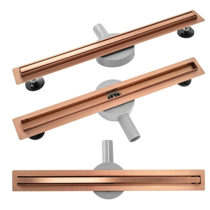 Трап Rea Neo Slim Pro 800 мм brushed cooper (REA-G0653)