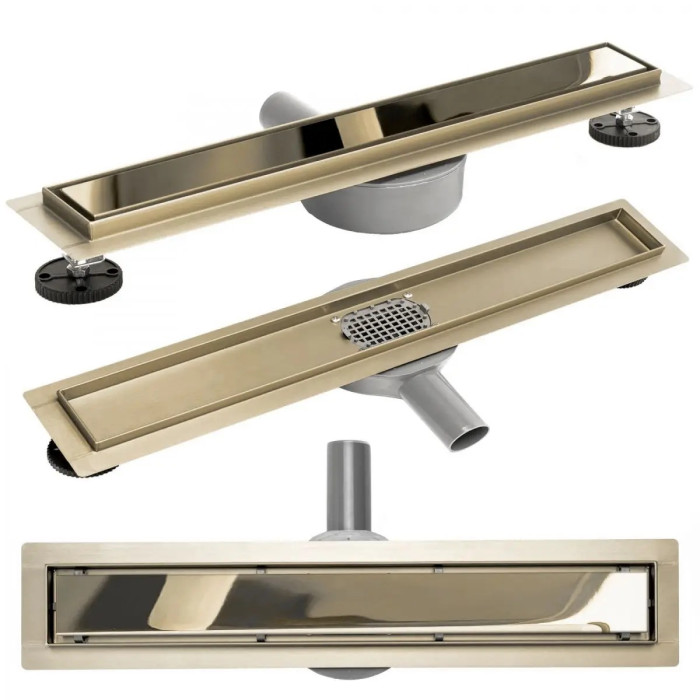 Трап Rea Neo & Pure Pro 1000 мм gold (REA-G5611)