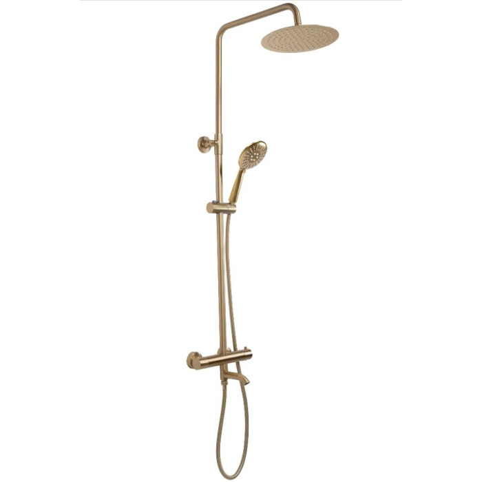 Душова система Rea Lungo brushed gold (REA-P6604)