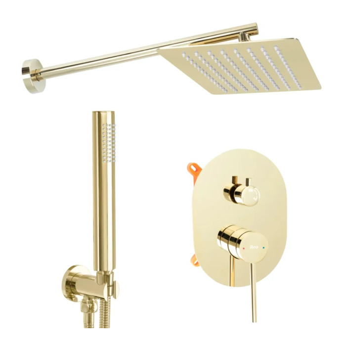 Душова система Rea Oval gold (REA-P8466)