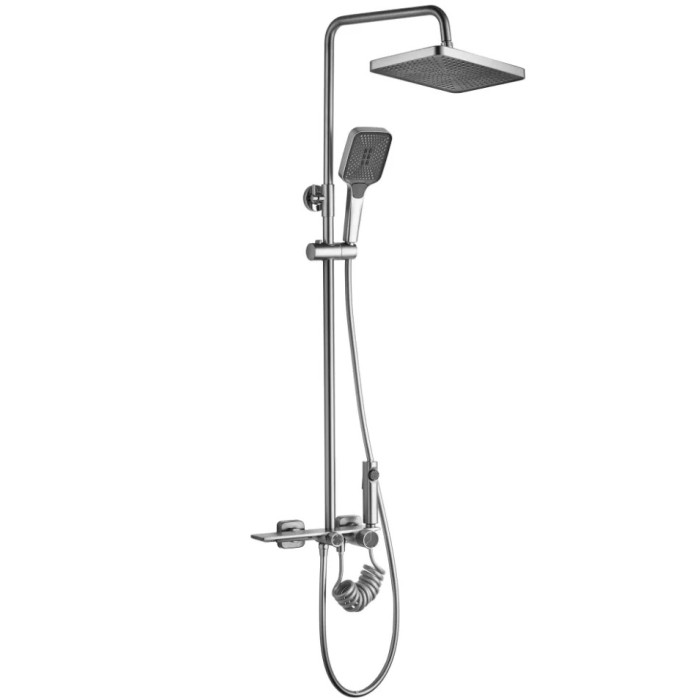 Душова система Rea Helix brushed nickel (REA-P6622)