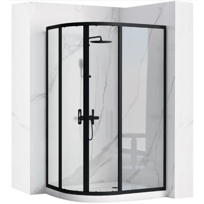 Душова кабіна Rea Look 80x100 black (REA-K7900)