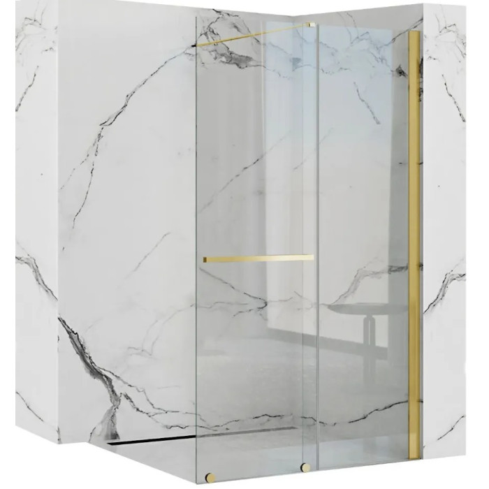 Душова стінка Rea Cortis 100x200 gold (REA-K8484)
