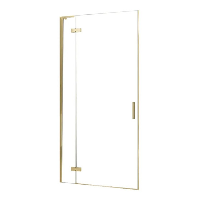 Душові двері Rea Hugo 80x200,5 brushed gold (REA-K8410)
