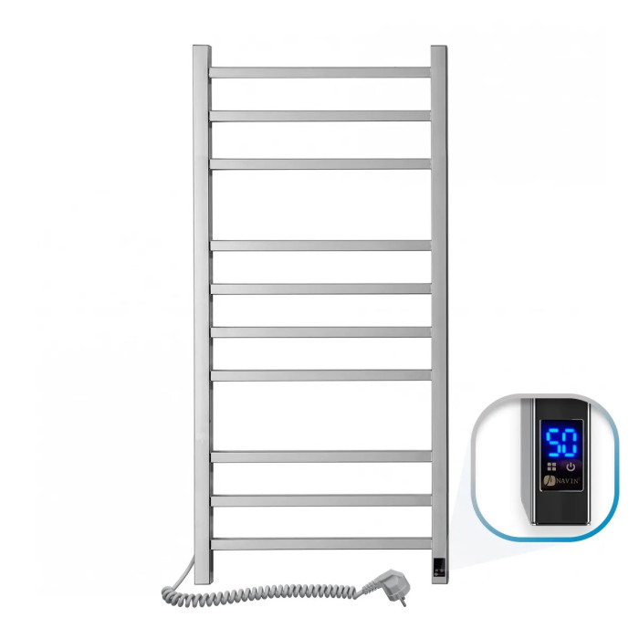 Рушникосушка електрична Navin Loft 500х1000 Sensor ліва, таймер 10-043153-5010