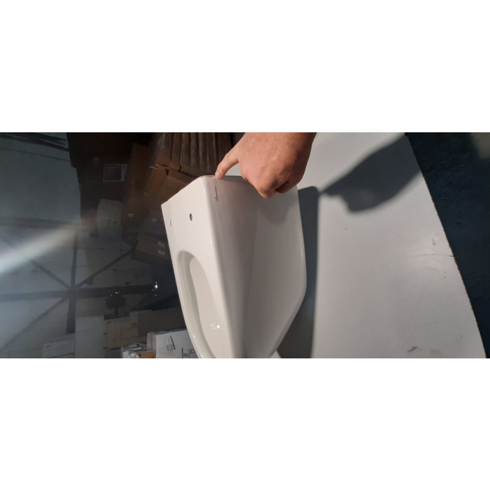 Чаша подвесного унитаза Whirpool с сиденьем ASIGNATURA Simple Bend 37822805 Уценка