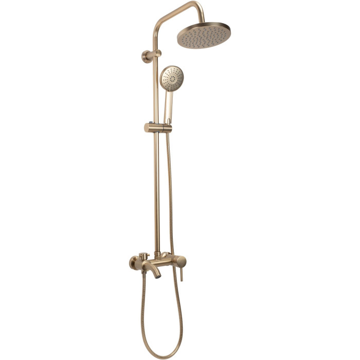 Душова система Rea Luis brushed gold (REA-P7051)