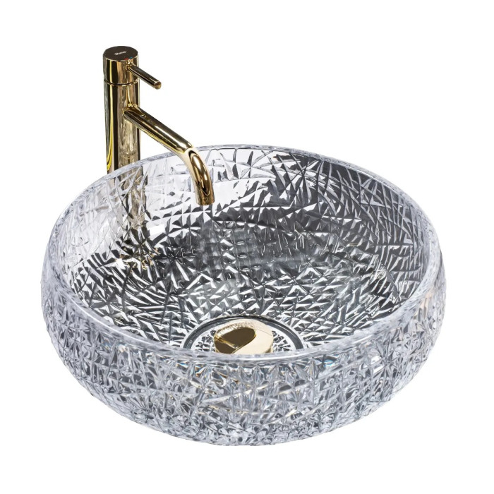 Умывальник Rea Ise transparent (REA-U5070)