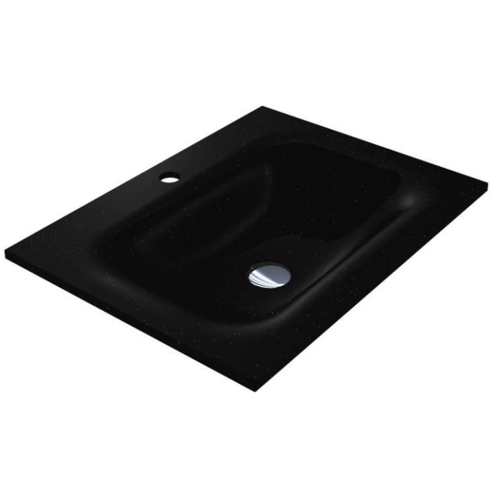 Умивальник Miraggio JESSEL 600 MIRASTONE BLACK 0001464