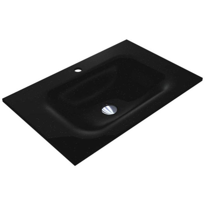 Умивальник Miraggio JESSEL 700 MIRASTONE BLACK 0001466
