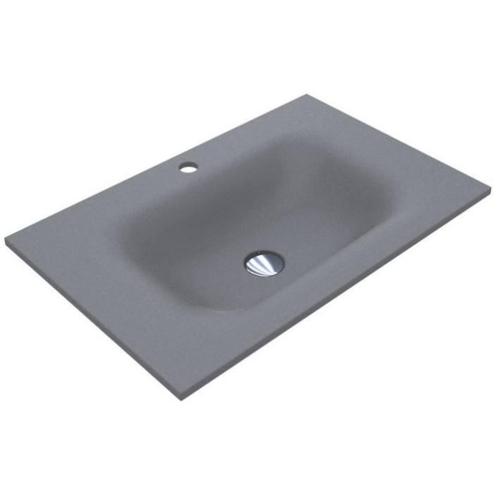 Умивальник Miraggio JESSEL 700 MIRASTONE GRAY 0001465