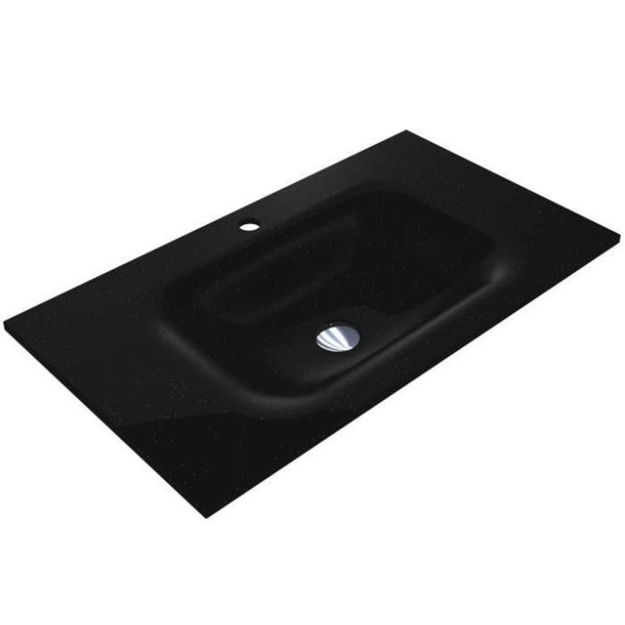 Умивальник Miraggio JESSEL 800 MIRASTONE BLACK 0001468