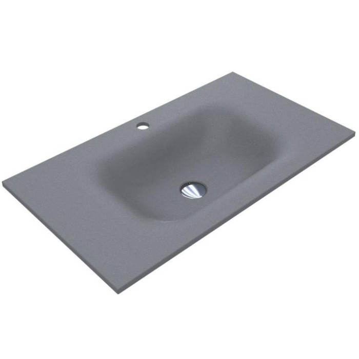 Умивальник Miraggio JESSEL 800 MIRASTONE GRAY 0001467