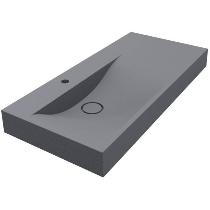 Умивальник Miraggio VIOLA 1000 L MIRASTONE GRAY 0002667