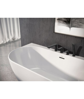 Смеситель Ravak Flat black FL 026.20 X070176