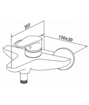Смеситель AM.PM Inspire F5010000