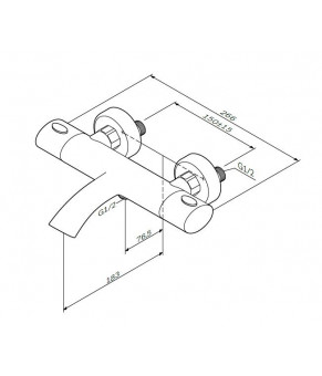 Смеситель AM.PM Sense F7550064