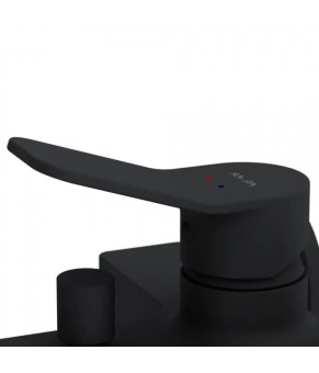 Смеситель для ванны и душа AM.PM X-Joy Black (F85A10022)