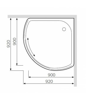 Душевая кабина AM.PM Like W83UT-315-090W