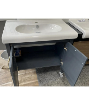 Напольная тумба с умывальником GOLD Ban-Yom Elenore 80 антрацит