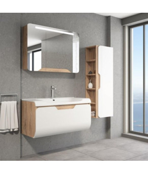 Зеркальный шкаф Aquanil Tales дерево