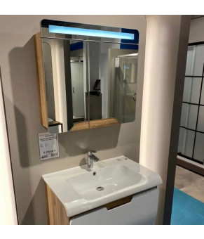 Зеркальный шкаф Aquanil Tales дерево