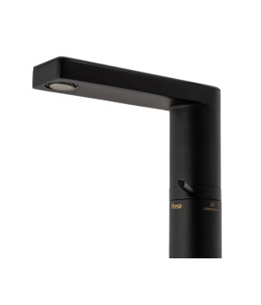 Смеситель для раковины (умывальника) REA AMAR LCD BLACK черный низкий