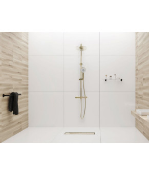 Трап для душа REA PURE NEO MIRROR GOLD PRO 60 см