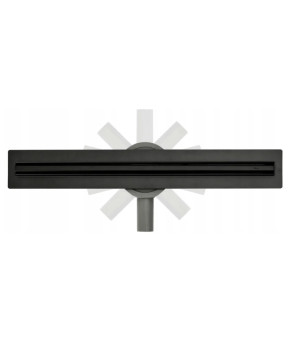 Трап для душа REA NEO SLIM PRO BLACK черный 50 см