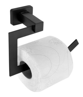 Держатель для туалетной бумаги  REA ERLO 04 BLACK черный
