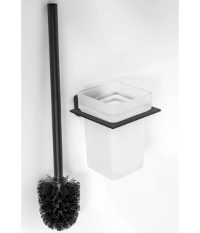 Ёршик для унитаза REA OSTE 07 BLACK черный