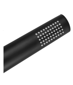 Душевой гарнитур скрытого монтажа REA OVAL BLACK + BOX черный