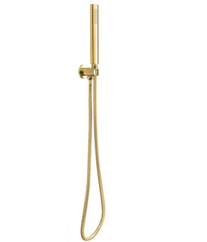 Душевой гарнитур скрытого монтажа REA OVAL GOLD + BOX золотой