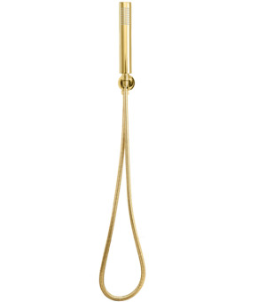 Душевой гарнитур скрытого монтажа REA OVAL GOLD + BOX золотой