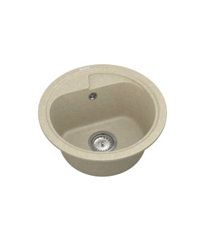 Кухонная мойка VANKOR Polo PMR 01.45 Beige + сифон VANKOR