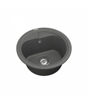 Кухонная мойка VANKOR Polo PMR 01.45 Gray + сифон VANKOR