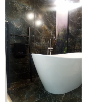 Полотенцесушитель Genesis-Aqua Bianco 140x53 см Винно-красный