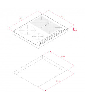 Индукционная варочная поверхность Teka IZF 64440 112510019