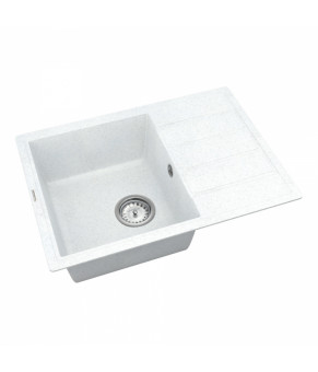 Кухонная мойка VANKOR Easy EMP 02.62 White Stone