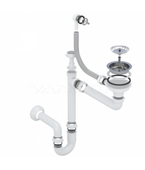 Кухонная мойка Vankor Sity SMR 01.50 White Stone