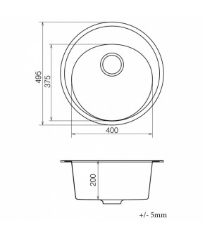 Кухонная мойка Vankor Sity SMR 01.50 White Stone