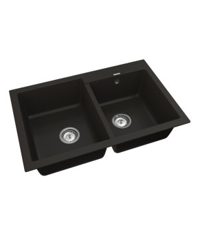 Кухонная мойка Vankor Orman OMP 05.80 Black