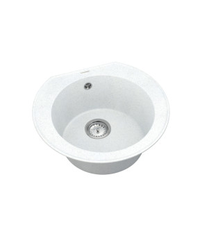 Кухонная мойка Vankor Kres KMR 01.52 White Stone
