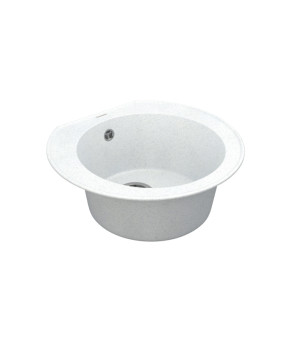 Кухонная мойка Vankor Kres KMR 01.52 White Stone