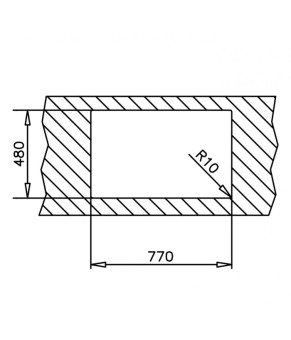 Кухонная мойка Teka UNIVERSE 45 1B 1D 115110016