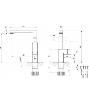 Смеситель Ravak Chrome CR 016 00 X070054