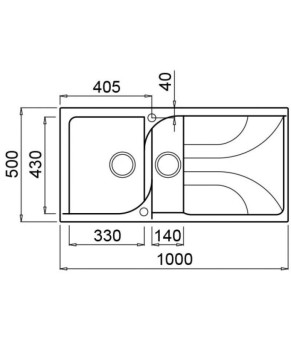 Мойка Elleci TEKNO 475 TORTORA 43
