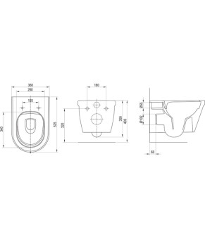 Унитаз Ravak WC Chrome RimOff X01651