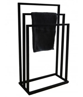 Вешалка для полотенец Yoka LONIA3 BLACK черная